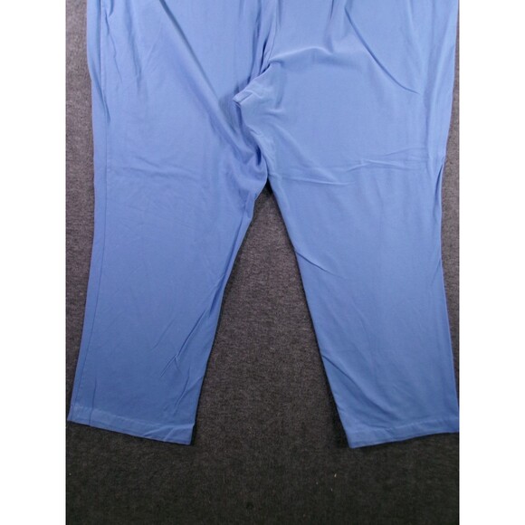 Liz Me Pants Women 3X Blue Stretch Capsule Causal Everyday Lounge Basic - Picture 11 of 12